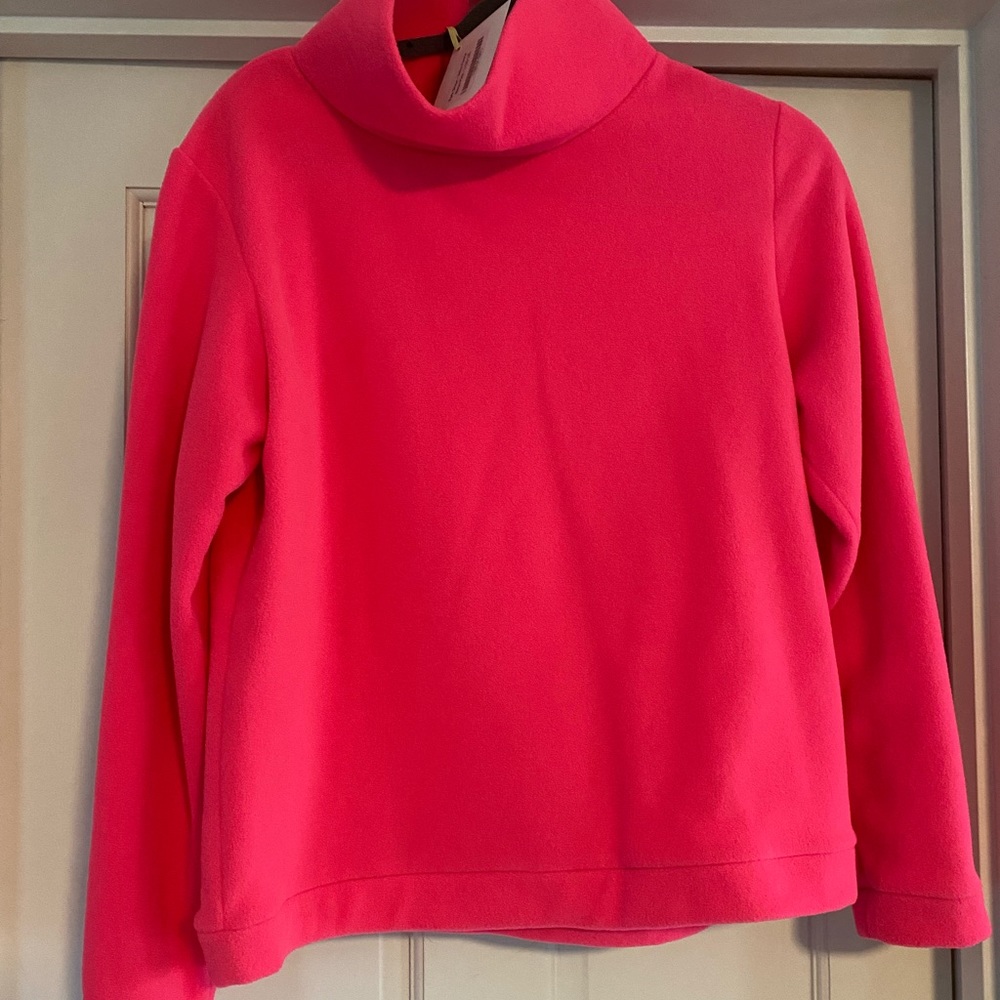 NWT Dudley Stephens Park Slope in Vello Fleece, Neon Pink